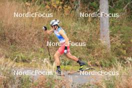 20.10.2023, Ramsau am Dachstein, Austria (AUT): Lukas Mrkonjic (AUT) - Cross-Country summer training, Ramsau am Dachstein (AUT). www.nordicfocus.com. © Manzoni/NordicFocus. Every downloaded picture is fee-liable.