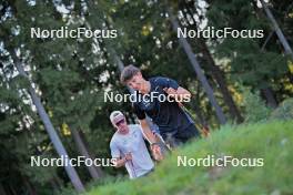 26.09.2023, Oberhof, Germany (GER): Antonin Savary (SUI) - Cross-Country training, Oberhof (GER). www.nordicfocus.com. © Reichert/NordicFocus. Every downloaded picture is fee-liable.