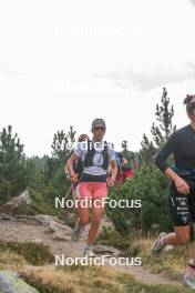 14.10.2023, Font-Romeu, France (FRA): Julie Pierrel (FRA) - Cross-Country training, Font-Romeu (FRA). www.nordicfocus.com. © Authamayou/NordicFocus. Every downloaded picture is fee-liable.