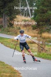 18.10.2023, Font-Romeu, France (FRA): Juliette Ducordeau (FRA) - Cross-Country training, Font-Romeu (FRA). www.nordicfocus.com. © Authamayou/NordicFocus. Every downloaded picture is fee-liable.