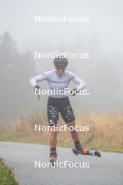 18.10.2023, Font-Romeu, France (FRA): Juliette Ducordeau (FRA) - Cross-Country training, Font-Romeu (FRA). www.nordicfocus.com. © Authamayou/NordicFocus. Every downloaded picture is fee-liable.