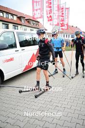 29.09.2023, Oberhof, Germany (GER): Pierrick Cottier (SUI) - Cross-Country training, Oberhof (GER). www.nordicfocus.com. © Reichert/NordicFocus. Every downloaded picture is fee-liable.