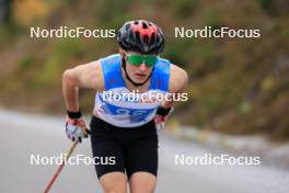 20.10.2023, Ramsau am Dachstein, Austria (AUT): Jakob Poelzleitner (AUT) - Cross-Country summer training, Ramsau am Dachstein (AUT). www.nordicfocus.com. © Manzoni/NordicFocus. Every downloaded picture is fee-liable.