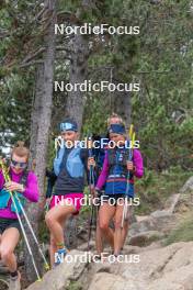 14.10.2023, Font-Romeu, France (FRA): Flora Dolci (FRA) - Cross-Country training, Font-Romeu (FRA). www.nordicfocus.com. © Authamayou/NordicFocus. Every downloaded picture is fee-liable.