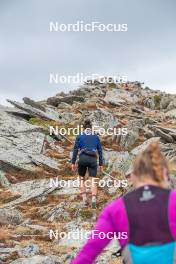 14.10.2023, Font-Romeu, France (FRA): Liv Coupat (FRA) - Cross-Country training, Font-Romeu (FRA). www.nordicfocus.com. © Authamayou/NordicFocus. Every downloaded picture is fee-liable.