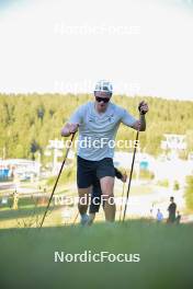 26.09.2023, Oberhof, Germany (GER): Ilan Pittier (SUI) - Cross-Country training, Oberhof (GER). www.nordicfocus.com. © Reichert/NordicFocus. Every downloaded picture is fee-liable.