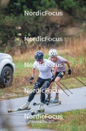 18.10.2023, Font-Romeu, France (FRA): Flora Dolci (FRA) - Cross-Country training, Font-Romeu (FRA). www.nordicfocus.com. © Authamayou/NordicFocus. Every downloaded picture is fee-liable.