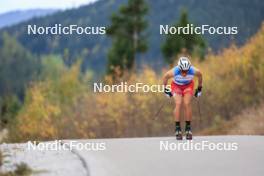 20.10.2023, Ramsau am Dachstein, Austria (AUT): Lukas Mrkonjic (AUT) - Cross-Country summer training, Ramsau am Dachstein (AUT). www.nordicfocus.com. © Manzoni/NordicFocus. Every downloaded picture is fee-liable.