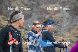 14.10.2023, Font-Romeu, France (FRA): Delphine Claudel (FRA) - Cross-Country training, Font-Romeu (FRA). www.nordicfocus.com. © Authamayou/NordicFocus. Every downloaded picture is fee-liable.