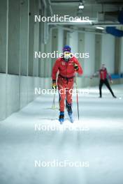 27.09.2023, Oberhof, Germany (GER): Antonin Savary (SUI) - Cross-Country training, Oberhof (GER). www.nordicfocus.com. © Reichert/NordicFocus. Every downloaded picture is fee-liable.