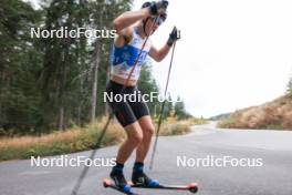 20.10.2023, Ramsau am Dachstein, Austria (AUT): Niilo Moilanen (FIN) - Cross-Country summer training, Ramsau am Dachstein (AUT). www.nordicfocus.com. © Manzoni/NordicFocus. Every downloaded picture is fee-liable.