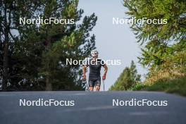 17.09.2023, Font-Romeu, France (FRA): Théo Schely (FRA) - Cross-Country training, Font-Romeu (FRA). www.nordicfocus.com. © Authamayou/NordicFocus. Every downloaded picture is fee-liable.