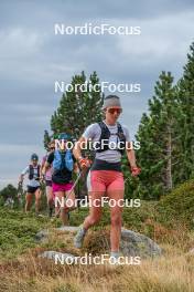 14.10.2023, Font-Romeu, France (FRA): Julie Pierrel (FRA) - Cross-Country training, Font-Romeu (FRA). www.nordicfocus.com. © Authamayou/NordicFocus. Every downloaded picture is fee-liable.