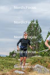 14.10.2023, Font-Romeu, France (FRA): Liv Coupat (FRA) - Cross-Country training, Font-Romeu (FRA). www.nordicfocus.com. © Authamayou/NordicFocus. Every downloaded picture is fee-liable.