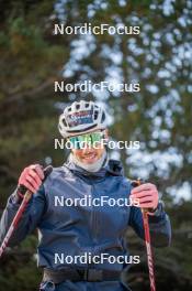 23.09.2023, Font-Romeu, France (FRA): Lucas Chanavat (FRA) - Cross-Country training, Font-Romeu (FRA). www.nordicfocus.com. © Authamayou/NordicFocus. Every downloaded picture is fee-liable.