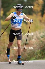 20.10.2023, Ramsau am Dachstein, Austria (AUT): Niilo Moilanen (FIN) - Cross-Country summer training, Ramsau am Dachstein (AUT). www.nordicfocus.com. © Manzoni/NordicFocus. Every downloaded picture is fee-liable.