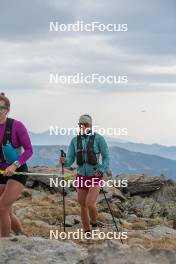 14.10.2023, Font-Romeu, France (FRA): Léna Quintin (FRA) - Cross-Country training, Font-Romeu (FRA). www.nordicfocus.com. © Authamayou/NordicFocus. Every downloaded picture is fee-liable.