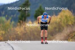 20.10.2023, Ramsau am Dachstein, Austria (AUT): Lauri Lepistoe (FIN) - Cross-Country summer training, Ramsau am Dachstein (AUT). www.nordicfocus.com. © Manzoni/NordicFocus. Every downloaded picture is fee-liable.