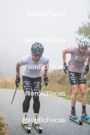 18.10.2023, Font-Romeu, France (FRA): Flora Dolci (FRA) - Cross-Country training, Font-Romeu (FRA). www.nordicfocus.com. © Authamayou/NordicFocus. Every downloaded picture is fee-liable.