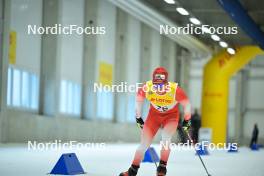 29.09.2023, Oberhof, Germany (GER): Pierrick Cottier (SUI) - Cross-Country, race, ZLK, Oberhof (GER). www.nordicfocus.com. © Reichert/NordicFocus. Every downloaded picture is fee-liable.