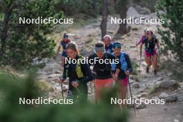 14.10.2023, Font-Romeu, France (FRA): Maelle Veyre (FRA) - Cross-Country training, Font-Romeu (FRA). www.nordicfocus.com. © Authamayou/NordicFocus. Every downloaded picture is fee-liable.