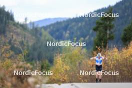 20.10.2023, Ramsau am Dachstein, Austria (AUT): Eero Rantala (FIN) - Cross-Country summer training, Ramsau am Dachstein (AUT). www.nordicfocus.com. © Manzoni/NordicFocus. Every downloaded picture is fee-liable.