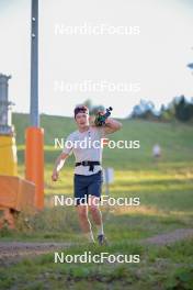 26.09.2023, Oberhof, Germany (GER): Janik Rienli (SUI) - Cross-Country training, Oberhof (GER). www.nordicfocus.com. © Reichert/NordicFocus. Every downloaded picture is fee-liable.