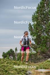 14.10.2023, Font-Romeu, France (FRA): Léna Quintin (FRA) - Cross-Country training, Font-Romeu (FRA). www.nordicfocus.com. © Authamayou/NordicFocus. Every downloaded picture is fee-liable.