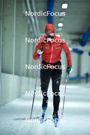 27.09.2023, Oberhof, Germany (GER): Erwan Kaeser (SUI) - Cross-Country training, Oberhof (GER). www.nordicfocus.com. © Reichert/NordicFocus. Every downloaded picture is fee-liable.