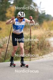 20.10.2023, Ramsau am Dachstein, Austria (AUT): Eero Rantala (FIN) - Cross-Country summer training, Ramsau am Dachstein (AUT). www.nordicfocus.com. © Manzoni/NordicFocus. Every downloaded picture is fee-liable.