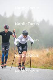 18.10.2023, Font-Romeu, France (FRA): Juliette Ducordeau (FRA) - Cross-Country training, Font-Romeu (FRA). www.nordicfocus.com. © Authamayou/NordicFocus. Every downloaded picture is fee-liable.