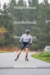 18.10.2023, Font-Romeu, France (FRA): Juliette Ducordeau (FRA) - Cross-Country training, Font-Romeu (FRA). www.nordicfocus.com. © Authamayou/NordicFocus. Every downloaded picture is fee-liable.