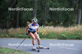 20.10.2023, Ramsau am Dachstein, Austria (AUT): Magdalena Scherz (AUT) - Cross-Country summer training, Ramsau am Dachstein (AUT). www.nordicfocus.com. © Manzoni/NordicFocus. Every downloaded picture is fee-liable.