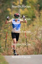 20.10.2023, Ramsau am Dachstein, Austria (AUT): Jakob Poelzleitner (AUT) - Cross-Country summer training, Ramsau am Dachstein (AUT). www.nordicfocus.com. © Manzoni/NordicFocus. Every downloaded picture is fee-liable.