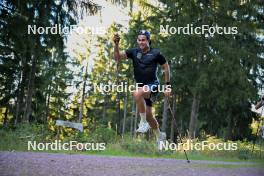 26.09.2023, Oberhof, Germany (GER): Roman Schaad (SUI) - Cross-Country training, Oberhof (GER). www.nordicfocus.com. © Reichert/NordicFocus. Every downloaded picture is fee-liable.