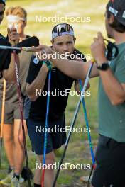 26.09.2023, Oberhof, Germany (GER): Erwan Kaeser (SUI) - Cross-Country training, Oberhof (GER). www.nordicfocus.com. © Reichert/NordicFocus. Every downloaded picture is fee-liable.