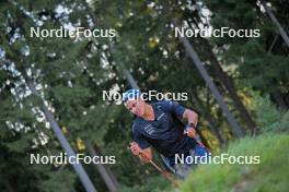 26.09.2023, Oberhof, Germany (GER): Roman Schaad (SUI) - Cross-Country training, Oberhof (GER). www.nordicfocus.com. © Reichert/NordicFocus. Every downloaded picture is fee-liable.