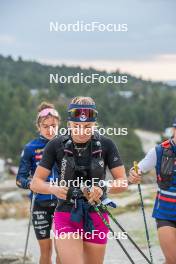 14.10.2023, Font-Romeu, France (FRA): Juliette Ducordeau (FRA) - Cross-Country training, Font-Romeu (FRA). www.nordicfocus.com. © Authamayou/NordicFocus. Every downloaded picture is fee-liable.