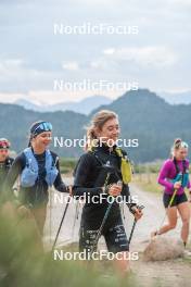 14.10.2023, Font-Romeu, France (FRA): Maelle Veyre (FRA) - Cross-Country training, Font-Romeu (FRA). www.nordicfocus.com. © Authamayou/NordicFocus. Every downloaded picture is fee-liable.