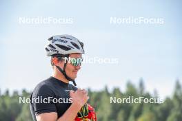 17.09.2023, Font-Romeu, France (FRA): Théo Schely (FRA) - Cross-Country training, Font-Romeu (FRA). www.nordicfocus.com. © Authamayou/NordicFocus. Every downloaded picture is fee-liable.