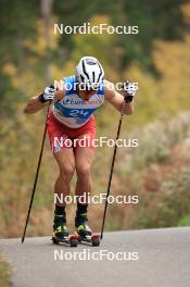 20.10.2023, Ramsau am Dachstein, Austria (AUT): Lukas Mrkonjic (AUT) - Cross-Country summer training, Ramsau am Dachstein (AUT). www.nordicfocus.com. © Manzoni/NordicFocus. Every downloaded picture is fee-liable.