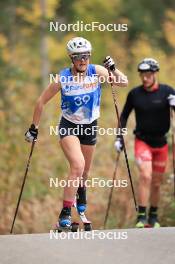 20.10.2023, Ramsau am Dachstein, Austria (AUT): Magdalena Engelhard (AUT) - Cross-Country summer training, Ramsau am Dachstein (AUT). www.nordicfocus.com. © Manzoni/NordicFocus. Every downloaded picture is fee-liable.