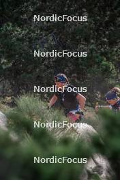 14.10.2023, Font-Romeu, France (FRA): Juliette Ducordeau (FRA) - Cross-Country training, Font-Romeu (FRA). www.nordicfocus.com. © Authamayou/NordicFocus. Every downloaded picture is fee-liable.