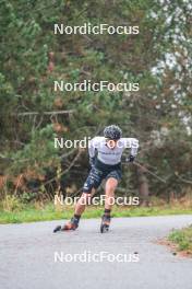 18.10.2023, Font-Romeu, France (FRA): Juliette Ducordeau (FRA) - Cross-Country training, Font-Romeu (FRA). www.nordicfocus.com. © Authamayou/NordicFocus. Every downloaded picture is fee-liable.