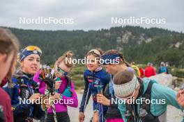 14.10.2023, Font-Romeu, France (FRA): Liv Coupat (FRA) - Cross-Country training, Font-Romeu (FRA). www.nordicfocus.com. © Authamayou/NordicFocus. Every downloaded picture is fee-liable.