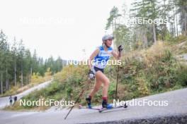 20.10.2023, Ramsau am Dachstein, Austria (AUT): Magdalena Engelhard (AUT) - Cross-Country summer training, Ramsau am Dachstein (AUT). www.nordicfocus.com. © Manzoni/NordicFocus. Every downloaded picture is fee-liable.