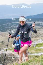 14.10.2023, Font-Romeu, France (FRA): Léna Quintin (FRA) - Cross-Country training, Font-Romeu (FRA). www.nordicfocus.com. © Authamayou/NordicFocus. Every downloaded picture is fee-liable.