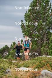 14.10.2023, Font-Romeu, France (FRA): Mélissa Gal (FRA) - Cross-Country training, Font-Romeu (FRA). www.nordicfocus.com. © Authamayou/NordicFocus. Every downloaded picture is fee-liable.