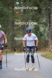 18.10.2023, Font-Romeu, France (FRA): Flora Dolci (FRA) - Cross-Country training, Font-Romeu (FRA). www.nordicfocus.com. © Authamayou/NordicFocus. Every downloaded picture is fee-liable.