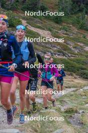 14.10.2023, Font-Romeu, France (FRA): Mélissa Gal (FRA) - Cross-Country training, Font-Romeu (FRA). www.nordicfocus.com. © Authamayou/NordicFocus. Every downloaded picture is fee-liable.